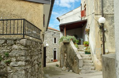 Omisalj, Krk Island, Hırvatistan