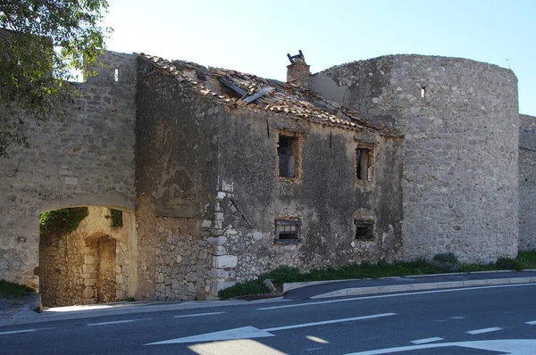 Senj, Croacia. Paredes defensivas . Imagen de archivo
