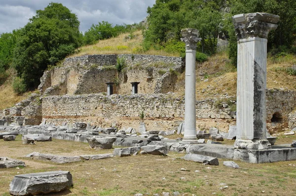 Ruinas de la antigua Filippi — Foto de Stock