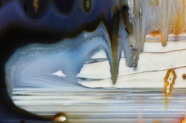 Macrophotography kesme akik. 