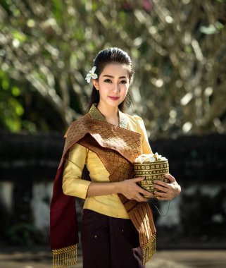 Güzel laos kadın 