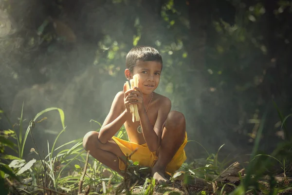 아시아의 희망의 소년 — 스톡 사진