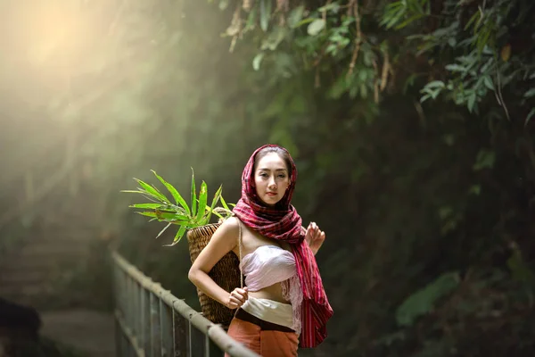 Asiático, Mulher bonita — Fotografia de Stock
