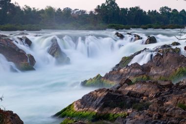 Khone phapheng waterfal Champasak laos.