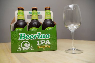 2020 01 08 Vientiane Laos, Beerlao Ipa Limited Edition Kurnaz Bira