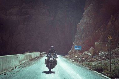 Bmw Touring Grubu 21 Kasım 2019 Yunnan, Çin Bmw motosiklet