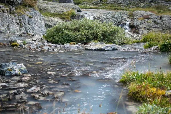 Rio nas montanhas de Altai — Fotografia de Stock