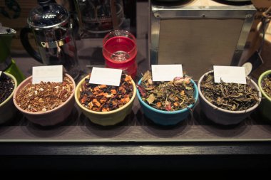 Kuru ot ve çiçek mağaza Bruges, Belçika