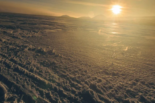 Sonnenaufgang im russischen Lappland, Halbinsel Kola — Stockfoto