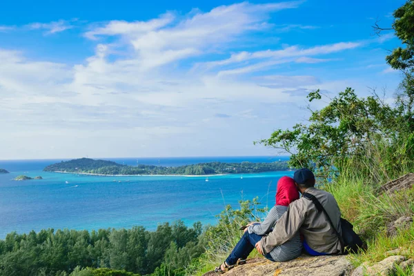 View point to see Ko Lipe at Ko Adang national park — Stock Photo, Image