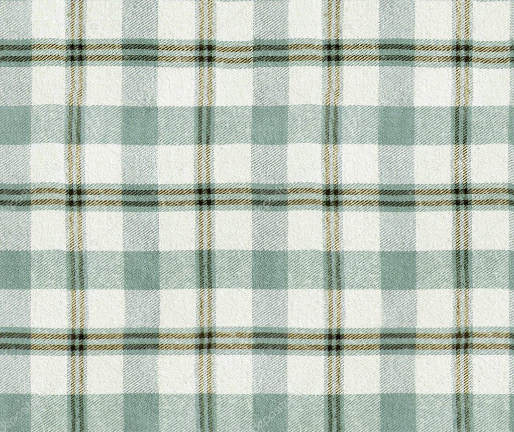 Fabric plaid texture. Cloth background. Plaid seamless pattern / Checkered Table Cloth Background. Brown color