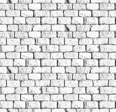 Yüksek çözünürlükte sorunsuz yeni doku eski sıva lekeli. Soyut ışık gri ve yaşlı boya beyaz tuğla duvar arka planda kırsal Oda, eski paslı blok taş teknoloji yıpranmış.