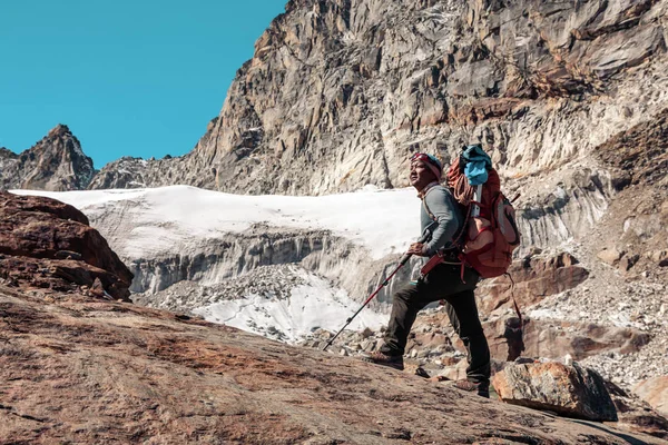 Guía de Montaña Nepalí — Foto de Stock