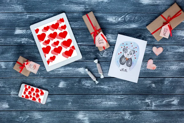 Valentines Day Symbols — Stock Photo, Image