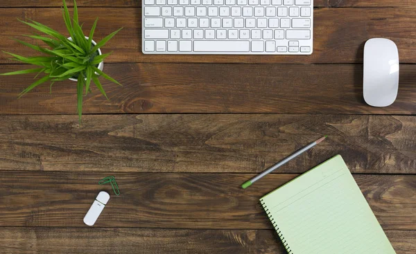 Office workplace on Table — Stock Photo, Image