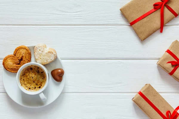 Concepto de San Valentín con caramelos — Foto de Stock