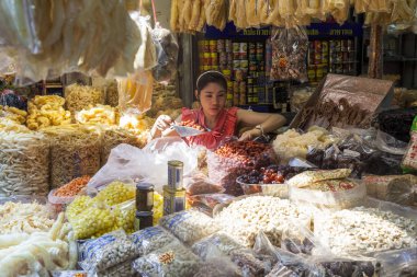 Gıda durak, Chinatown, Bangkok, Tayland