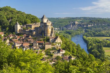 Chateau de Castelnaud, Castelnaud, Dordogne, Aquitaine, Fransa