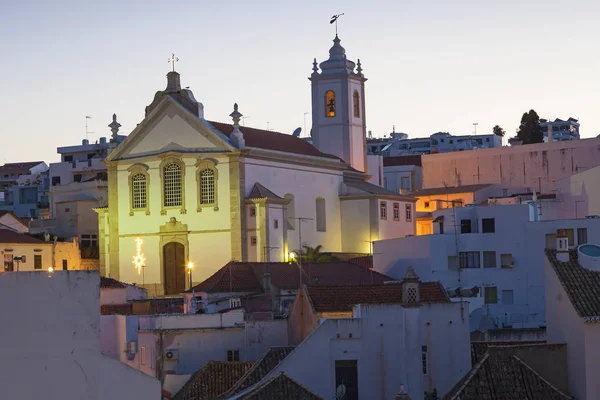Chiesa parrocchiale di Albufeira, Algarve, Portogallo — Foto Stock