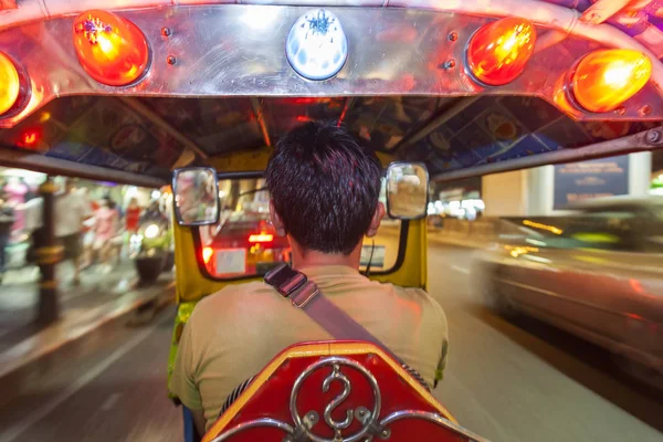 Auto Riksza lub tuk-tuk, Bangkok, Tajlandia — Zdjęcie stockowe