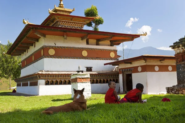 Monasterio Chimi Lhakhang, Pana, Bután — Foto de Stock