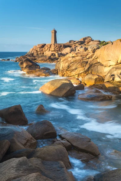 Ploumanach Lighthouse, Cote de Granit Rose, Cotes d'Amor