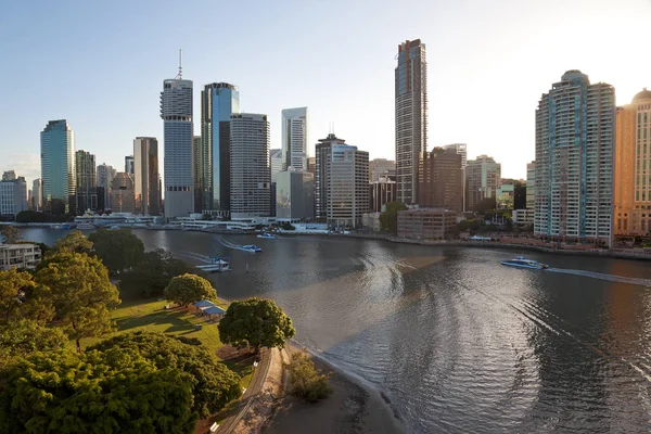 Brisbane skyline, Queensland, Austrália — Fotografia de Stock