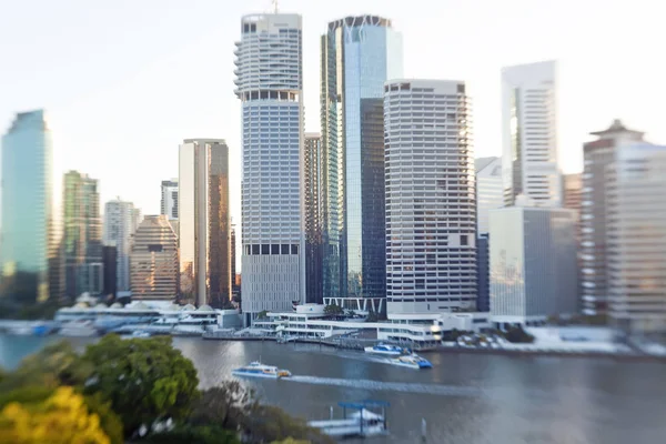 Brisbane skyline, Queensland, Austrália — Fotografia de Stock