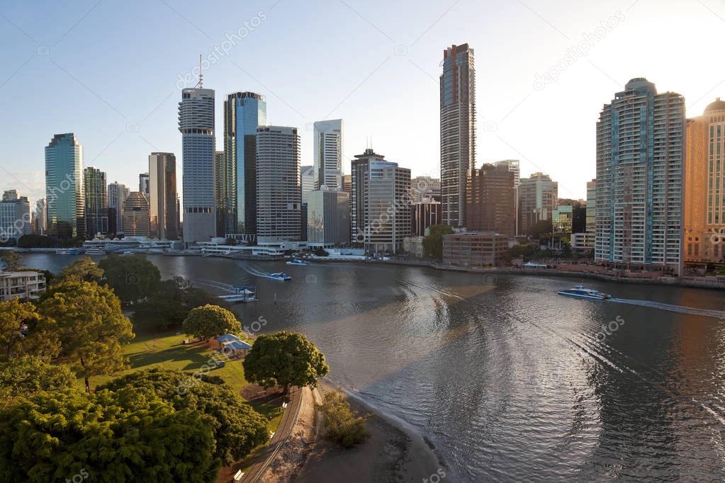 Brisbane skyline, Queensland, Australia