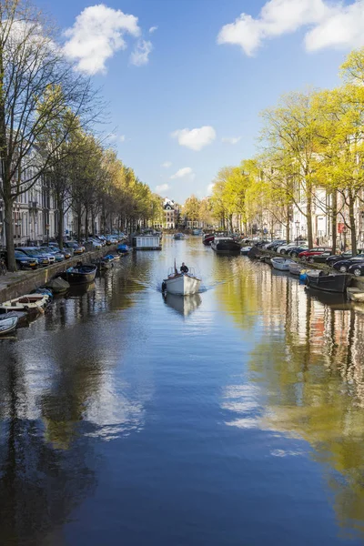 Canal Central Amsterdam Nizozemsko — Stock fotografie