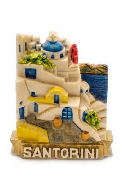 Santorini üzerinden mıknatıs süsleme