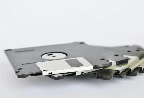 Floppy disk on white background — Stock Photo, Image