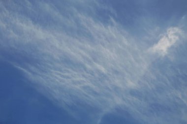 eğri ve bulut gökyüzü güneşli günde bir çizgi