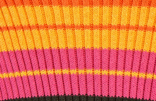 Textura suéter colorido e fundo — Fotografia de Stock