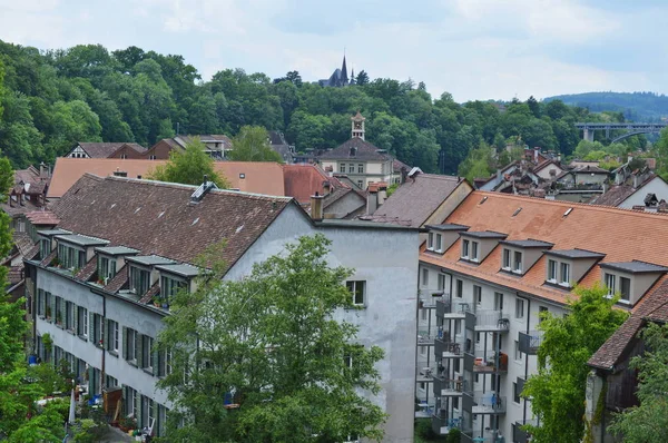 Baulandschaften in der Hauptstadt der Schweiz — Stockfoto