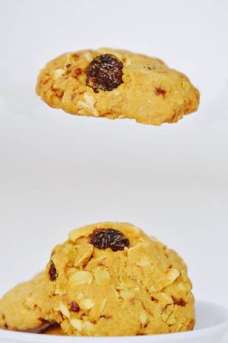 tahıl ezmesi kurabiye için küçük bardak damla