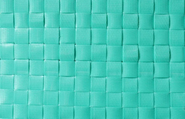 Texturas de cestaria de plástico verde e fundo — Fotografia de Stock