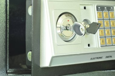  Açık kasa güvenlik elektronik numarasıyla için delik için anahtar