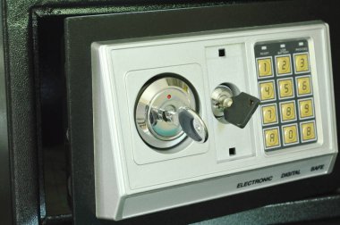  Numarayla anahtarının açılış anahtar deliği ve güvenlik elektronik güvenlik Kasası