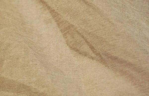Textura de tecido de algodão marrom e fundo — Fotografia de Stock