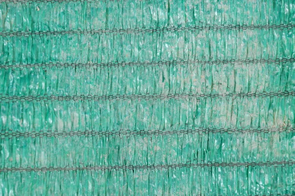 Grön gammal skuggning netto textur och bakgrund — Stockfoto