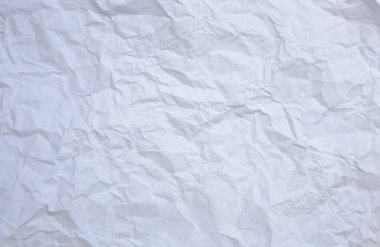  buruşuk beyaz kağıt arka plan ve doku