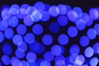  bulanık mavi ışık spot arka plan ve gece doku