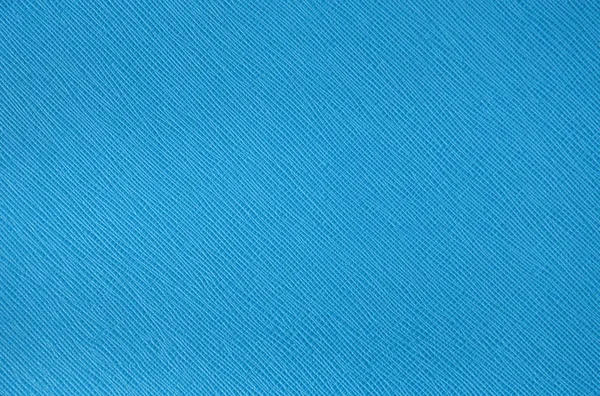Textur und Hintergrund des blauen Bucheinbands aus Kunststoff — Stockfoto
