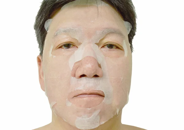 Jihovýchodní Asie Středověku Muž Tváří Maska Pad — Stock fotografie