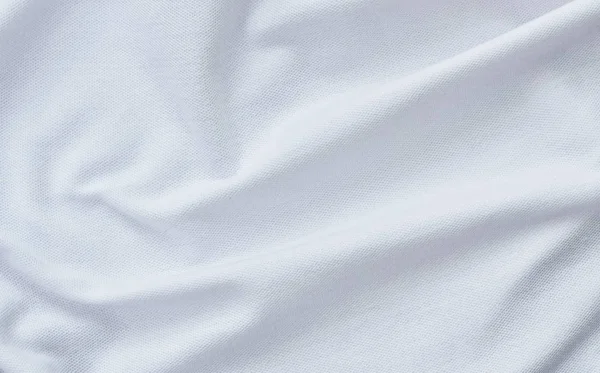 Zblízka bílé tkaniny pozadí a textury — Stock fotografie