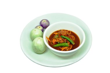 Balık soslu istiridye turşusu. Tabakta taze sebzeyle ye.