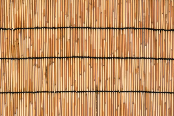 Bamboo mat background and texture — Stock Photo, Image