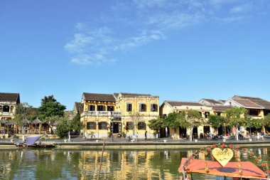 Vietnam 'da Unesco tarafından garanti edilen antik güzel kasaba dünya mirası.