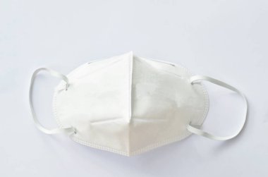  koruma burun ve ağız beyaz arka plan üzerinde için hijyenik maske